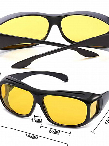 Очки для водителя солнцезащитные антибликовые набор Орбита OT-INL85